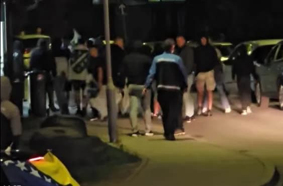 navijački sukobi u travniku posle utakmice kanade i bih